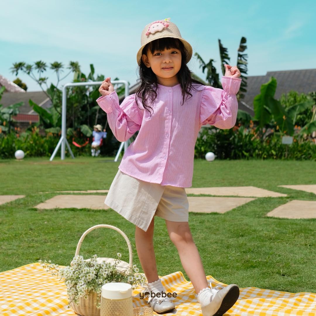 Atasan Elora Stripe Shirt Anak