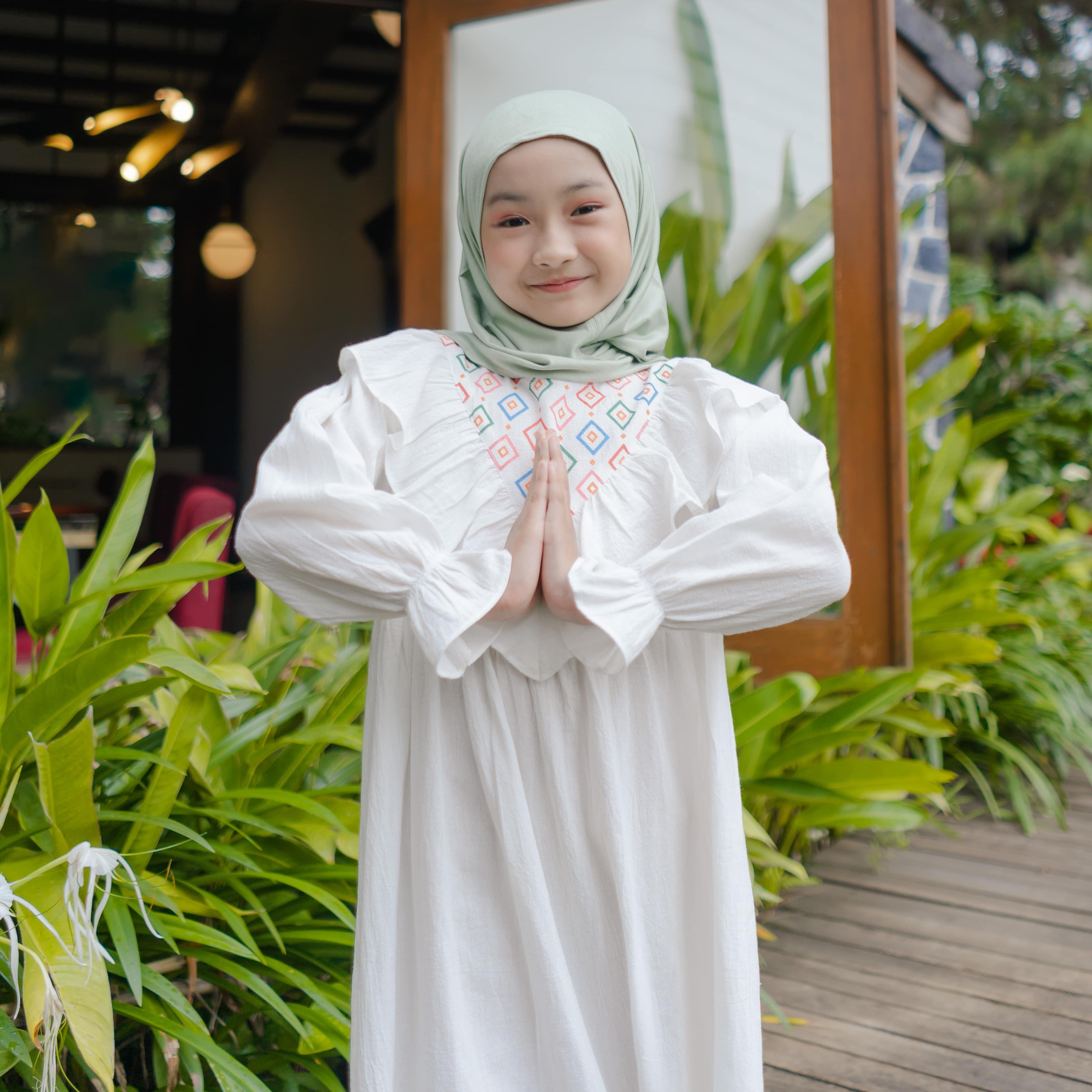 Baju Muslim Maryam Long Dress Anak