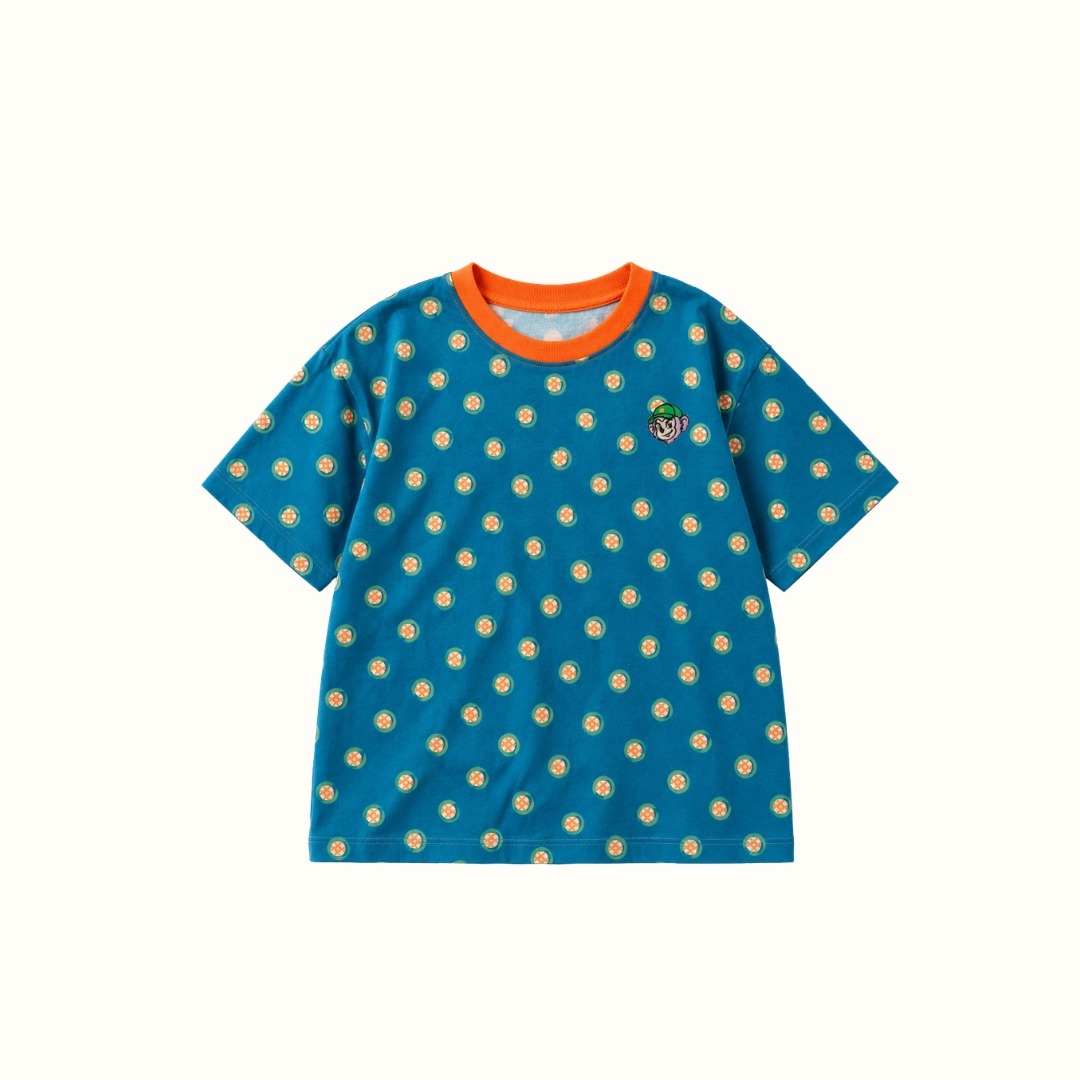 Atasan Theo Oversize Printed Tee Anak