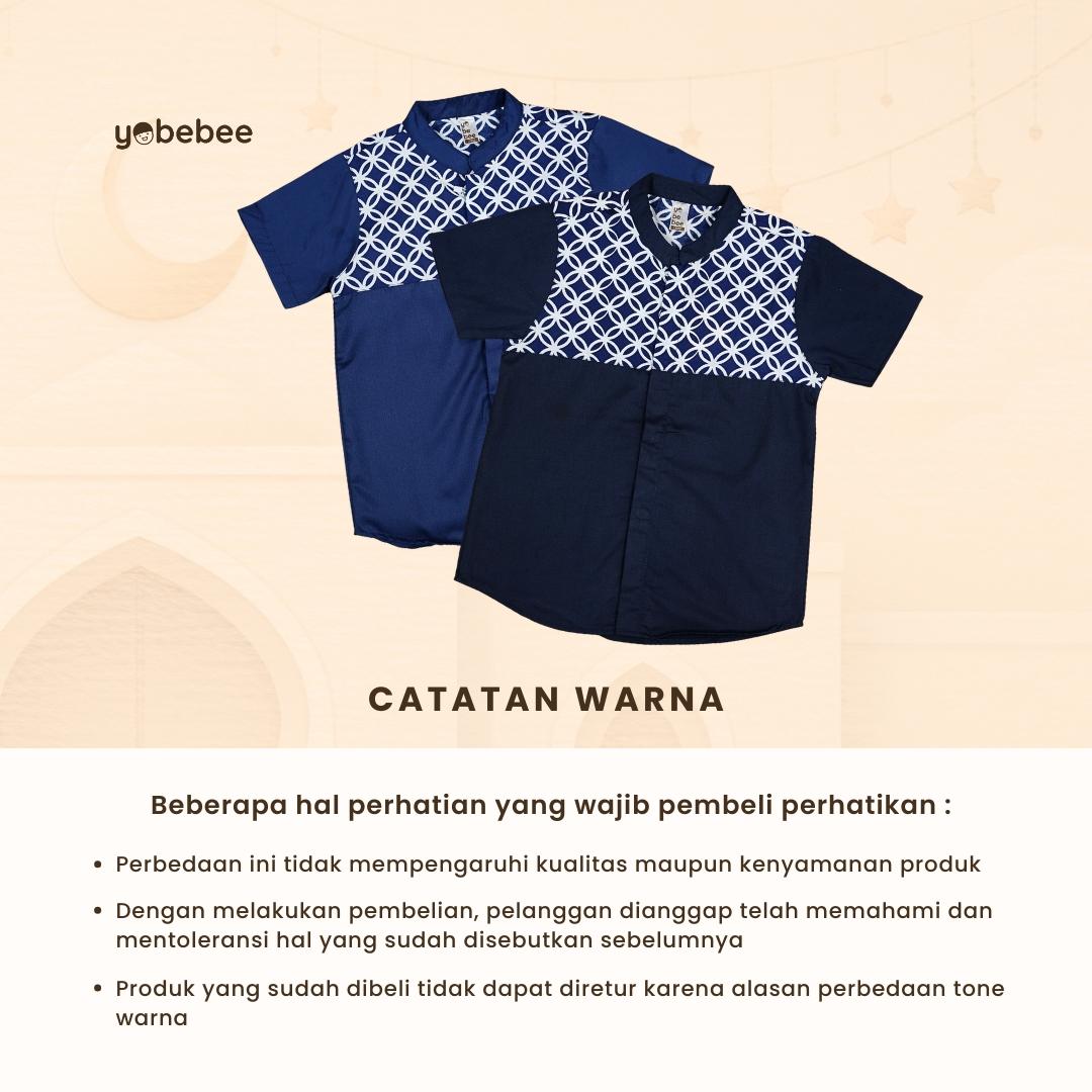 Kemeja Batik Anak Lengan Pendek