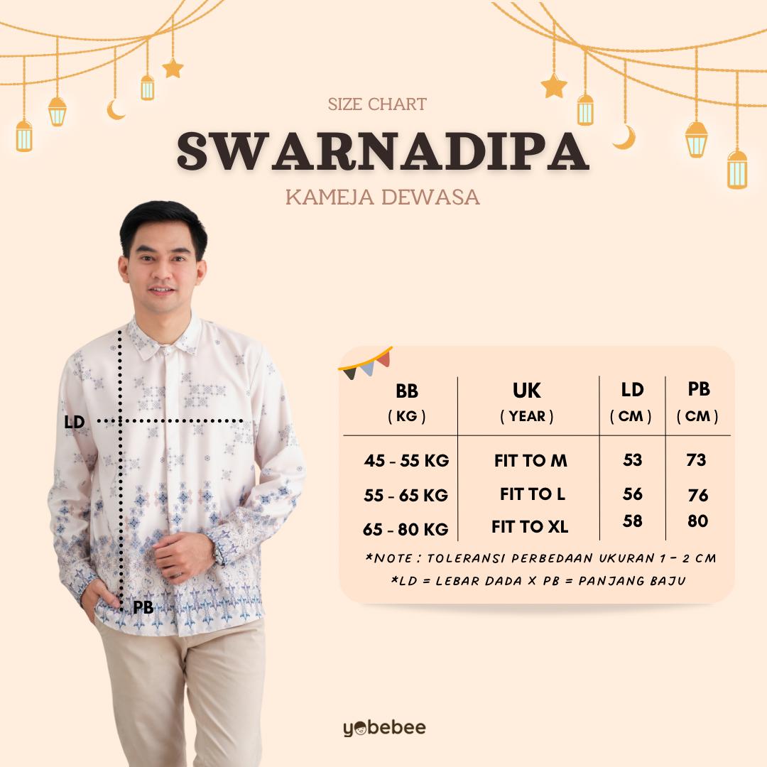 SWARNADIPA SERIES DENIM BLUE Family Set