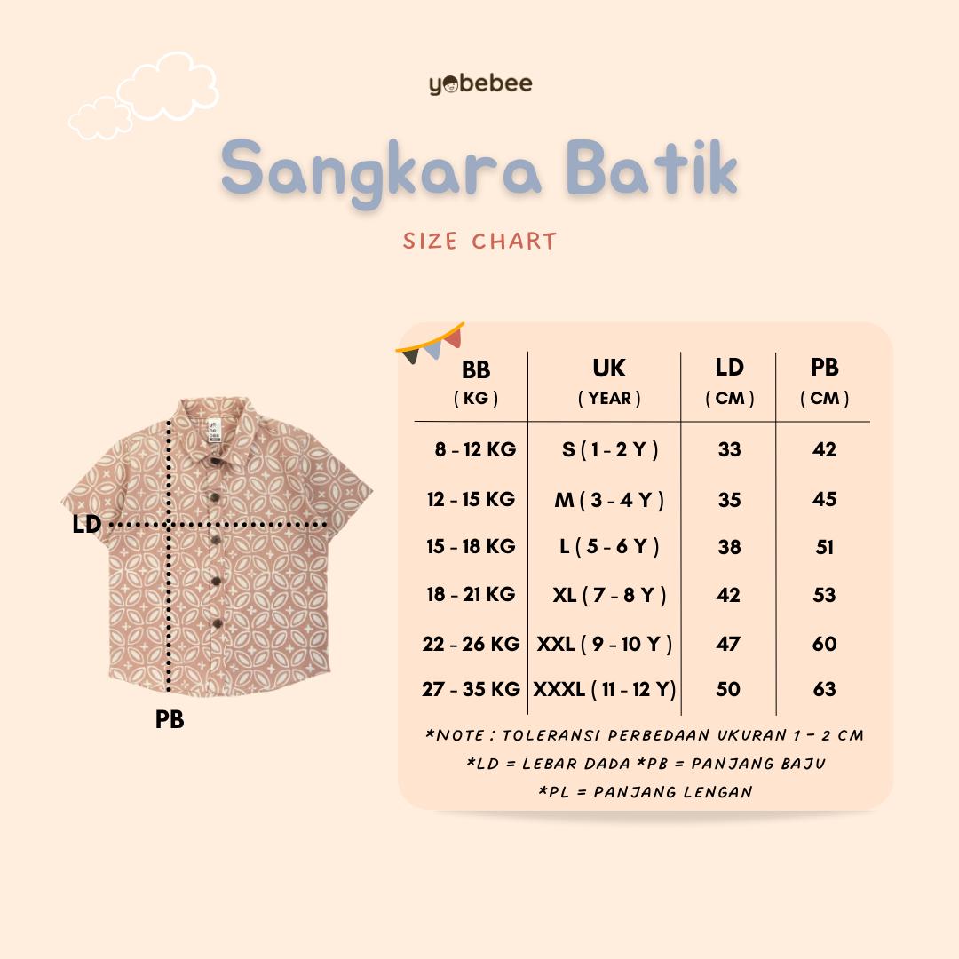Kemeja Sangkara Batik Shirt Anak