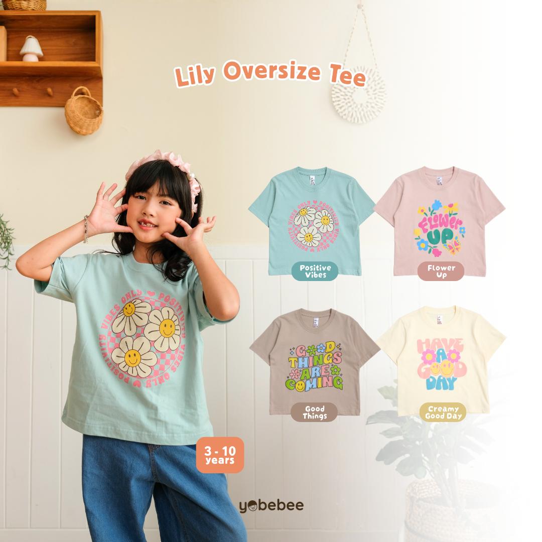 Atasan Lily Oversize Tee Anak