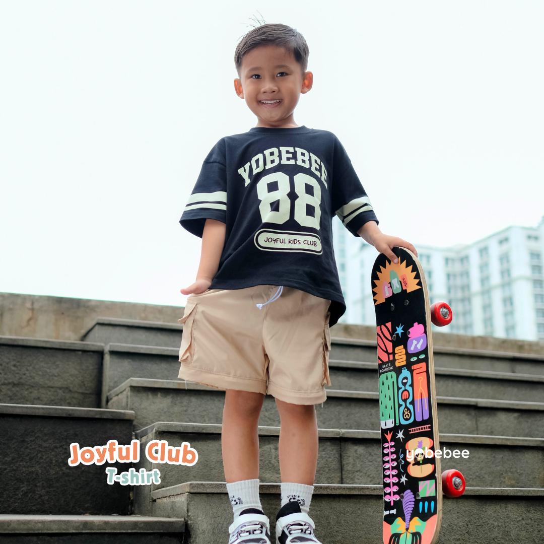 Atasan Joyful Club Oversize Tee Anak