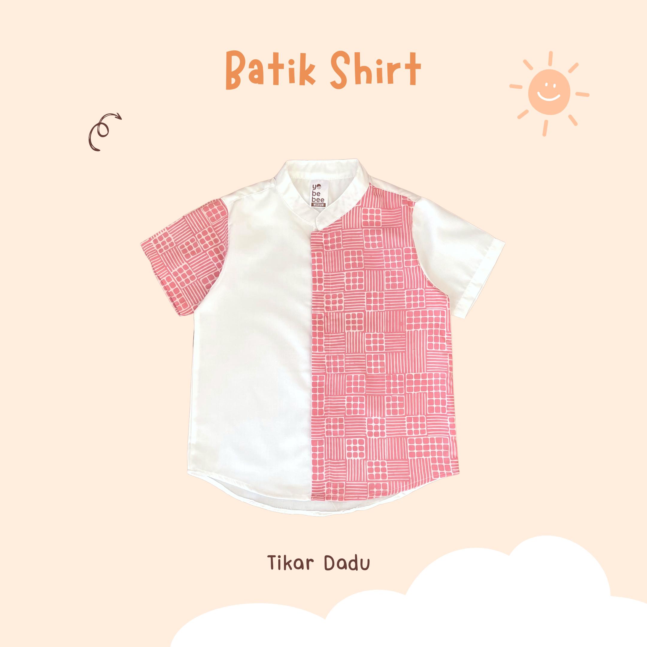 Kemeja Batik Anak Lengan Pendek