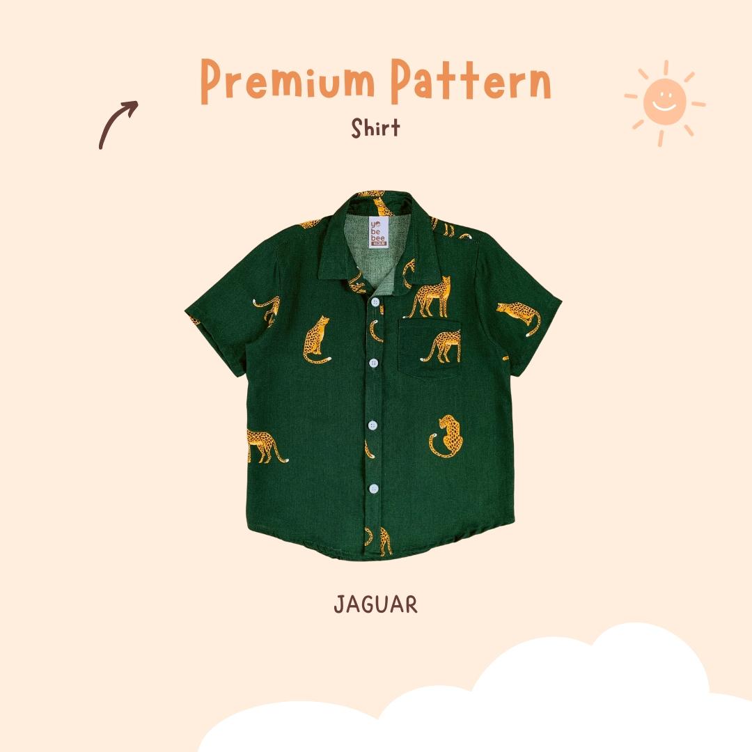 Atasan Kemeja Rayon Pattern Anak