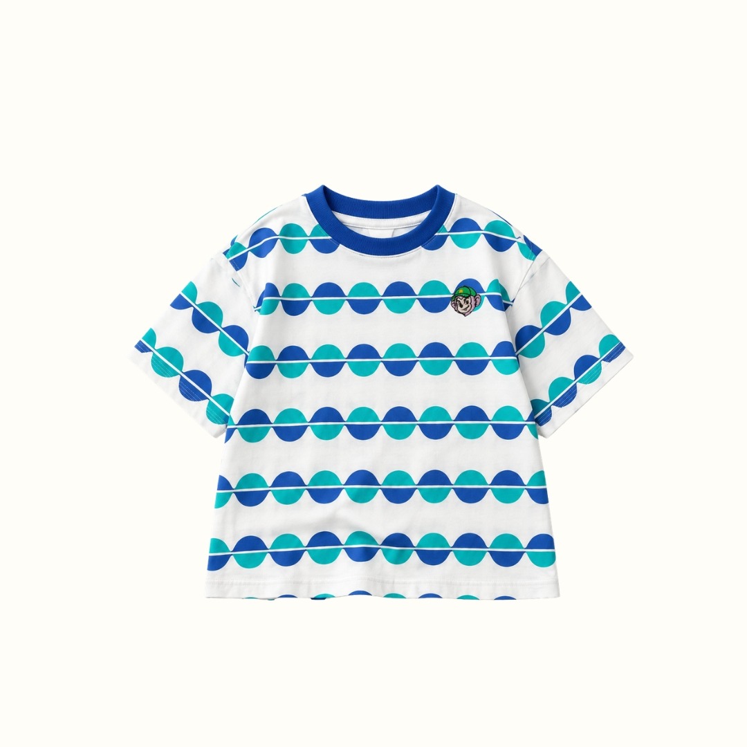 Atasan Theo Oversize Printed Tee Anak
