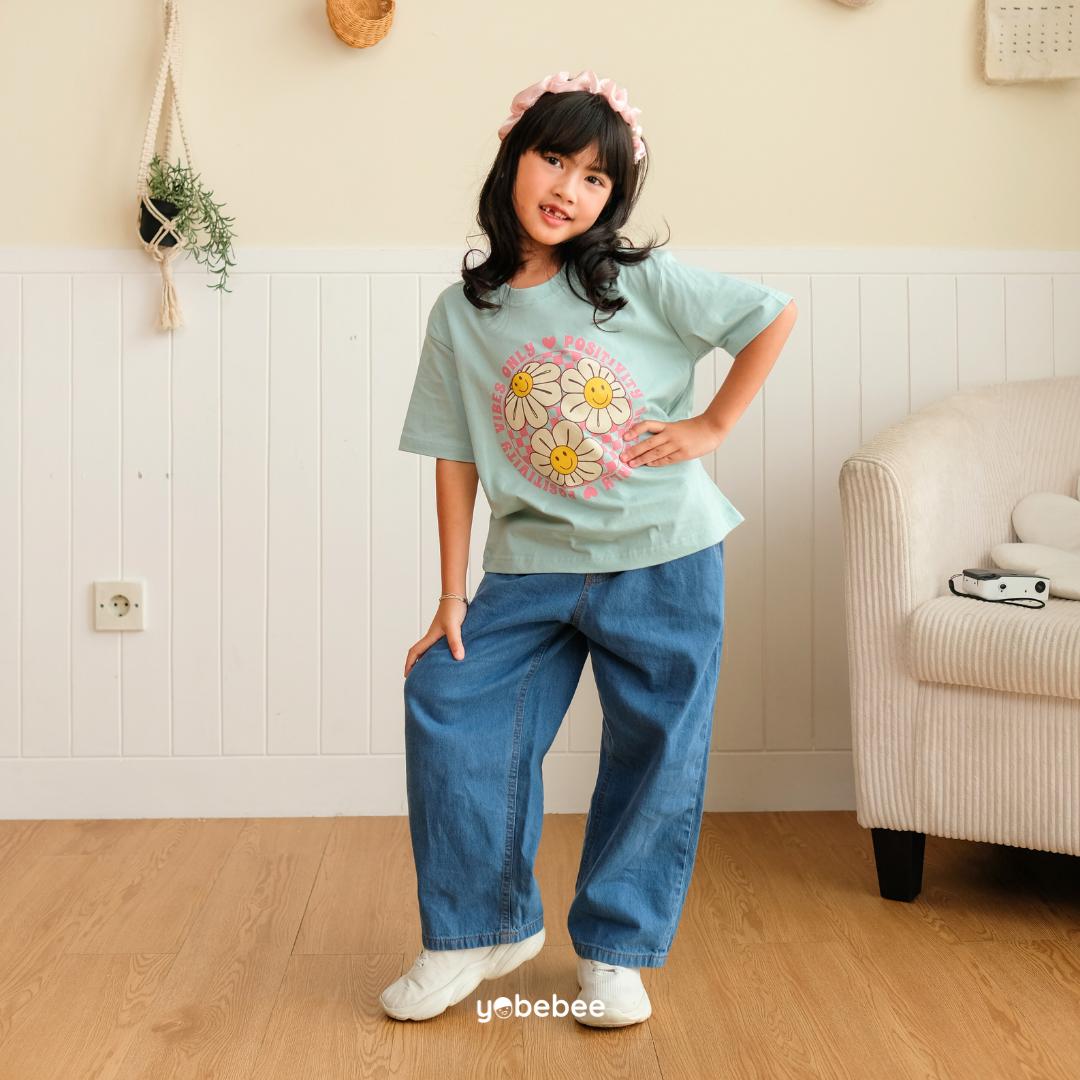 Atasan Lily Oversize Tee Anak
