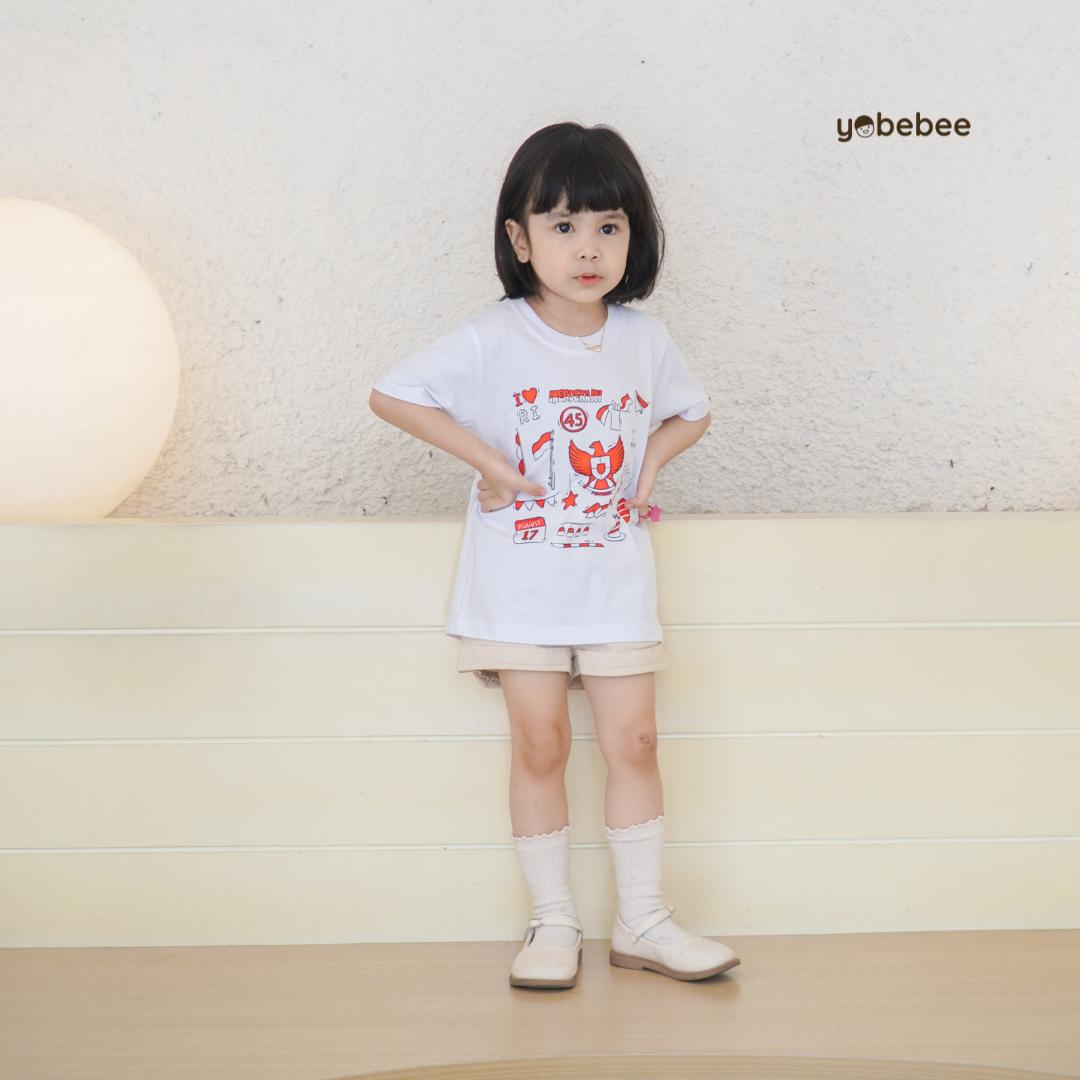 Atasan Kaos Merdeka Anak