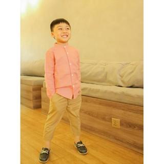 Kemeja Linen Anak Lengan Panjang