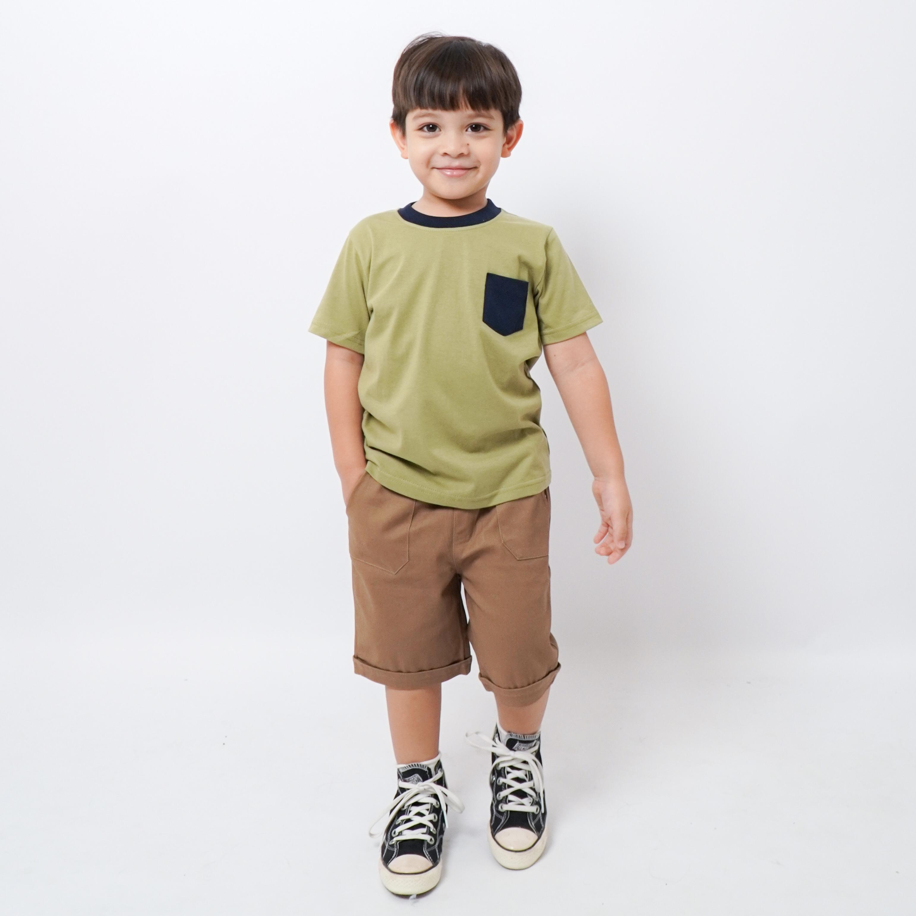 Atasan Kaos Austin Pocket Tee Anak