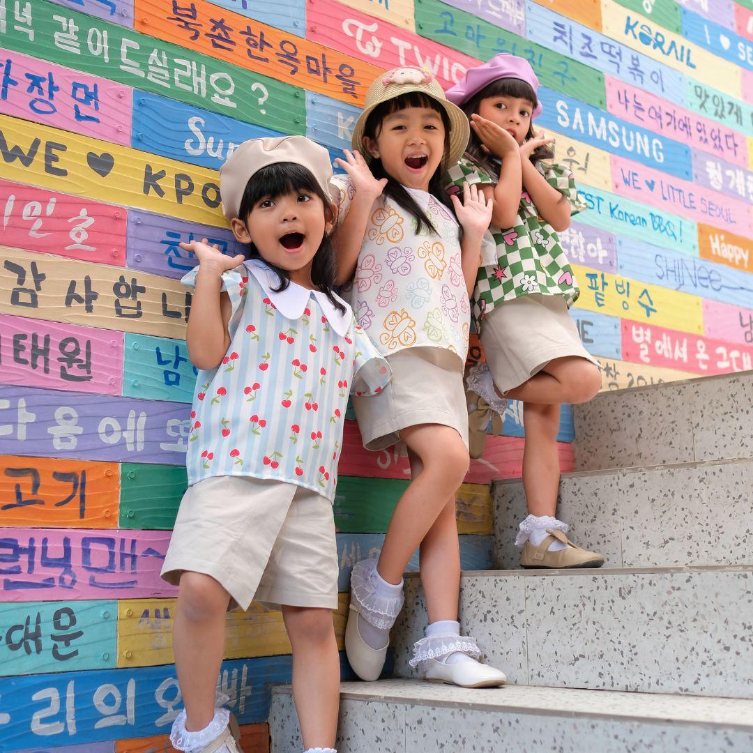 Atasan Sorai Korean Top Anak