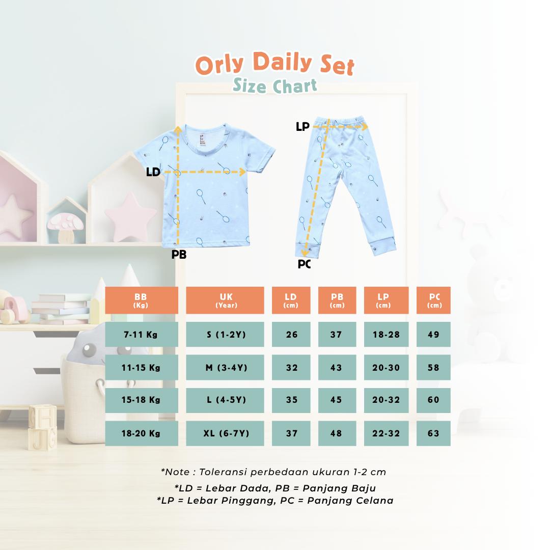 Setelan Orly Daily Set Anak