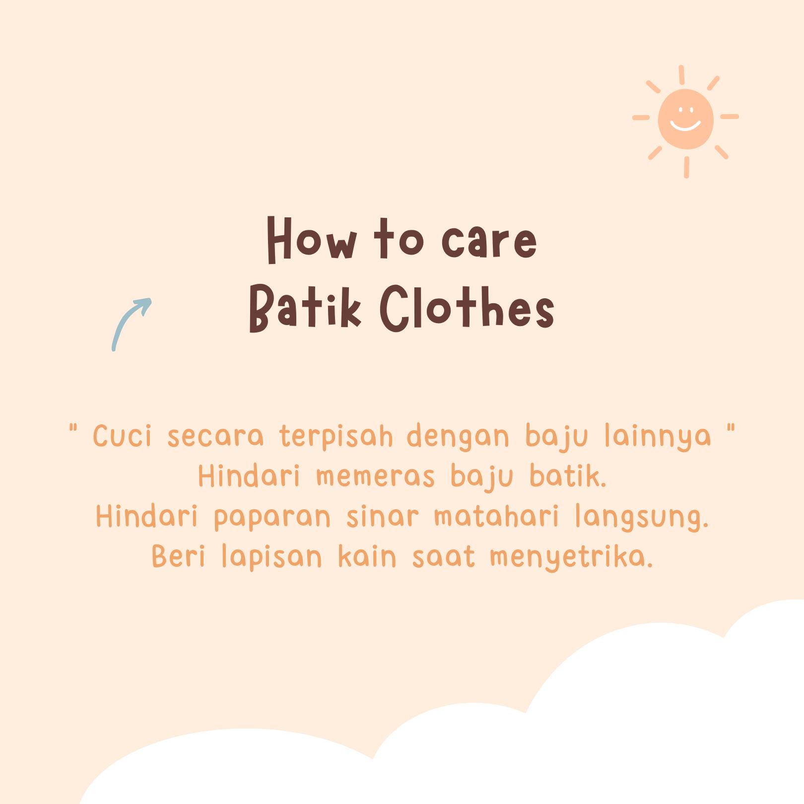 Kemeja Batik Shirt Anak Lengan Panjang