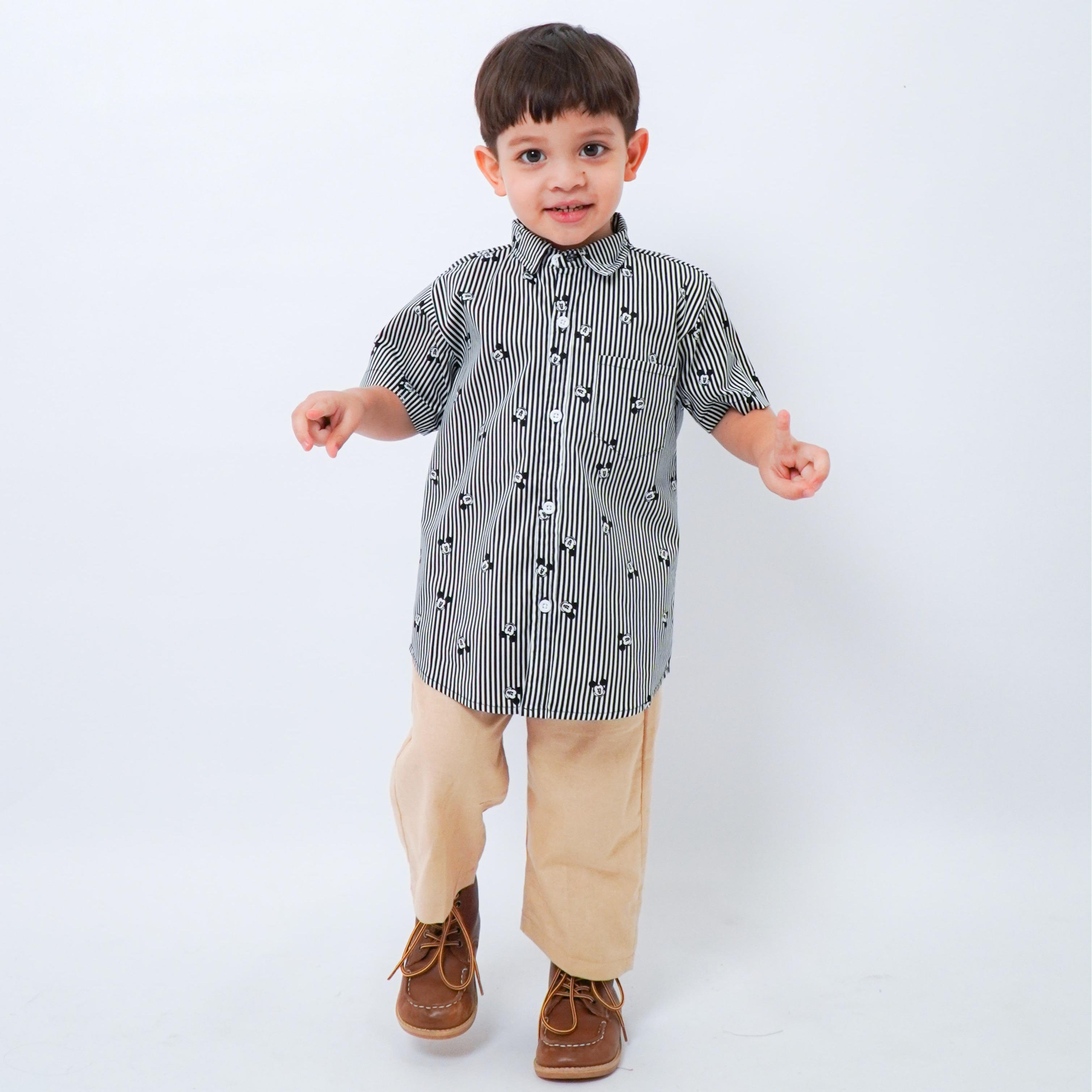 Kemeja Katun Premium Pattern Anak