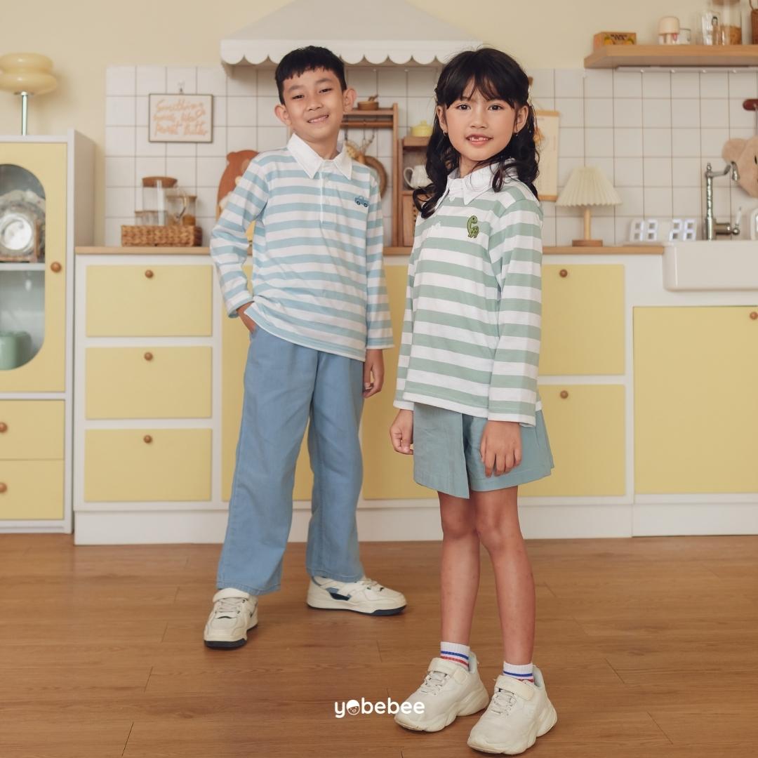 Atasan Sunny Stripe Series Tee Anak