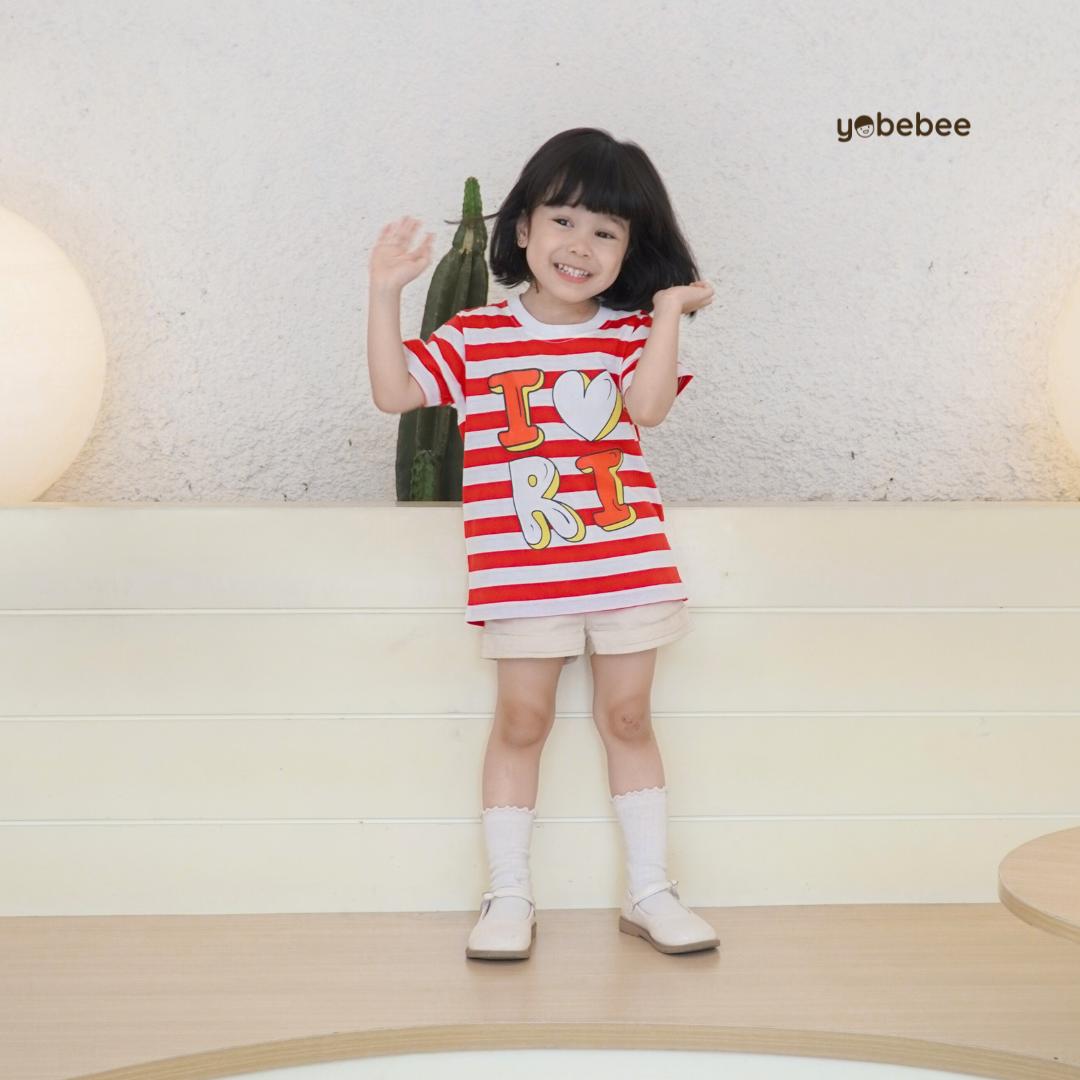 Atasan Kaos Merdeka Anak