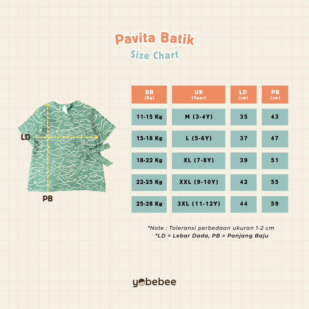 Atasan Pavita Batik Anak
