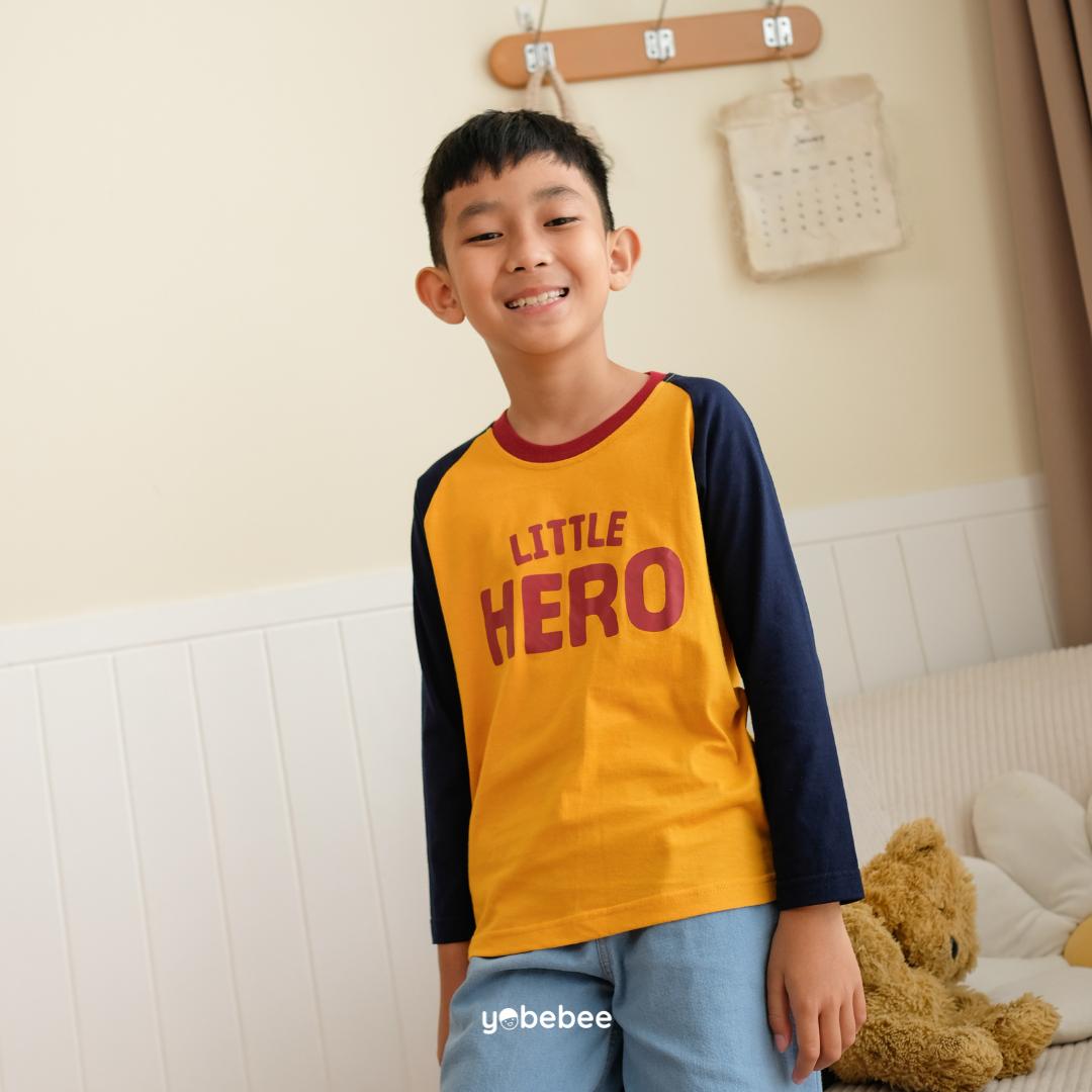 Atasan Play Series Raglan Tee Anak