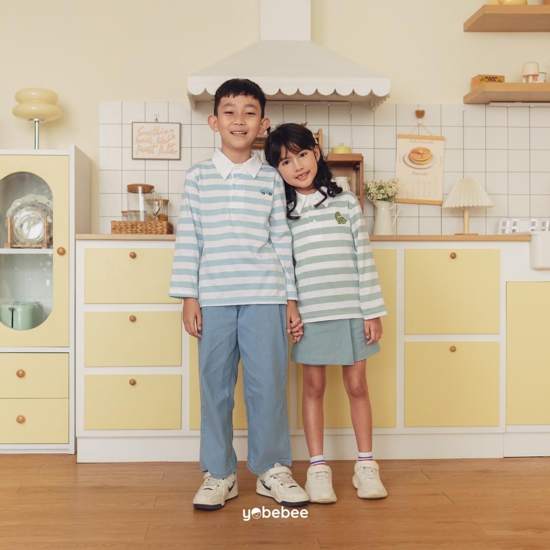 Atasan Sunny Stripe Series Tee Anak