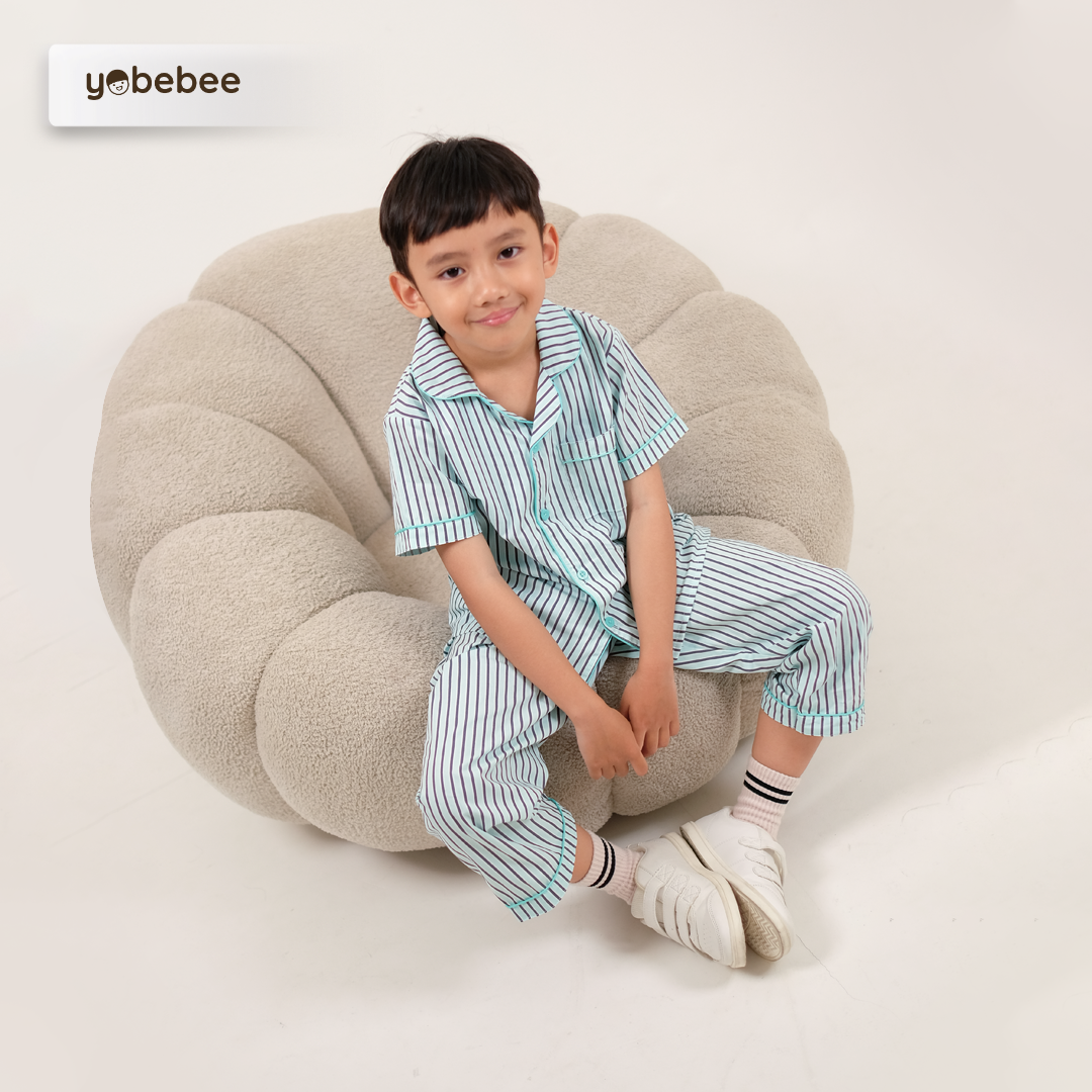 Aveline Stripe Piyama Anak