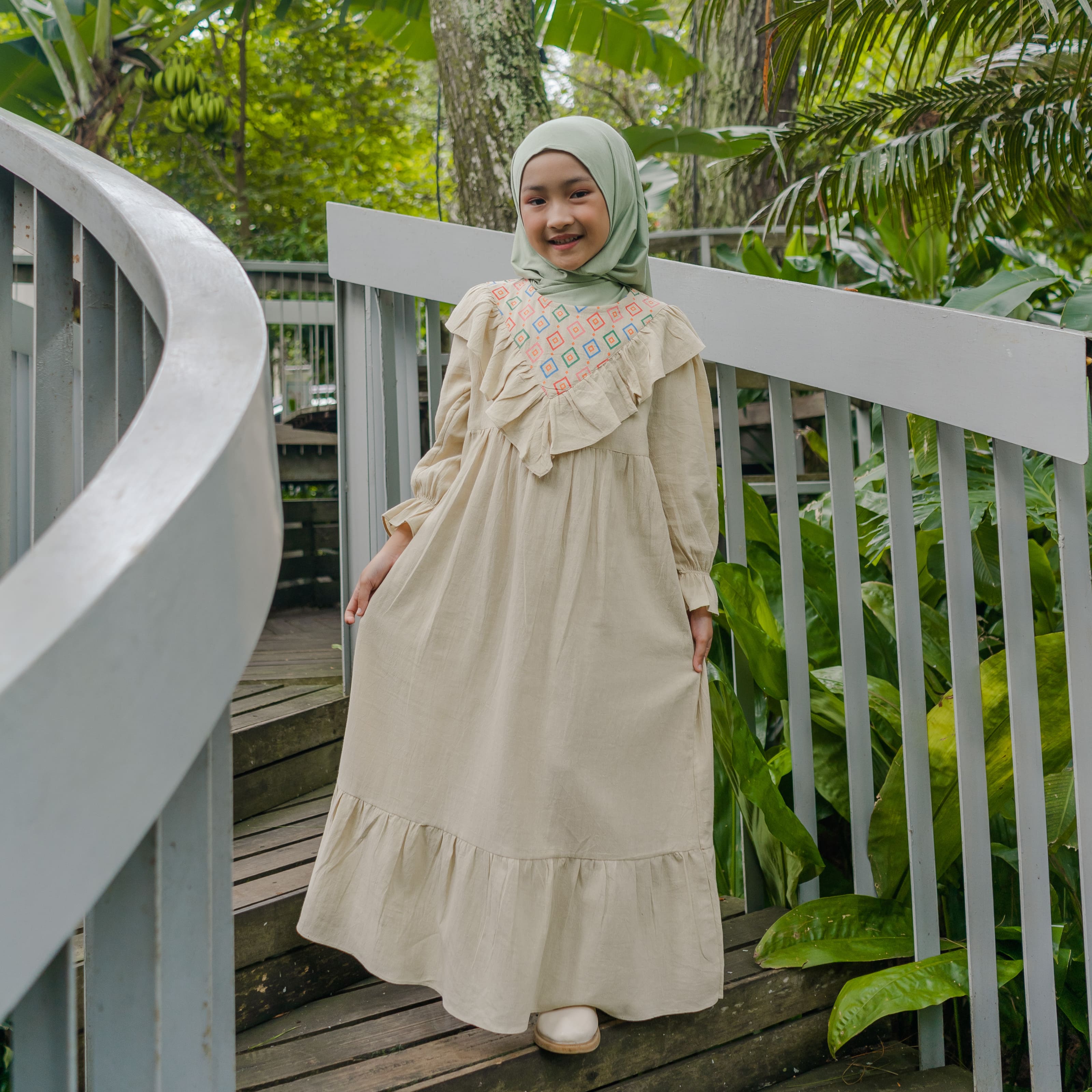 Baju Muslim Maryam Long Dress Anak