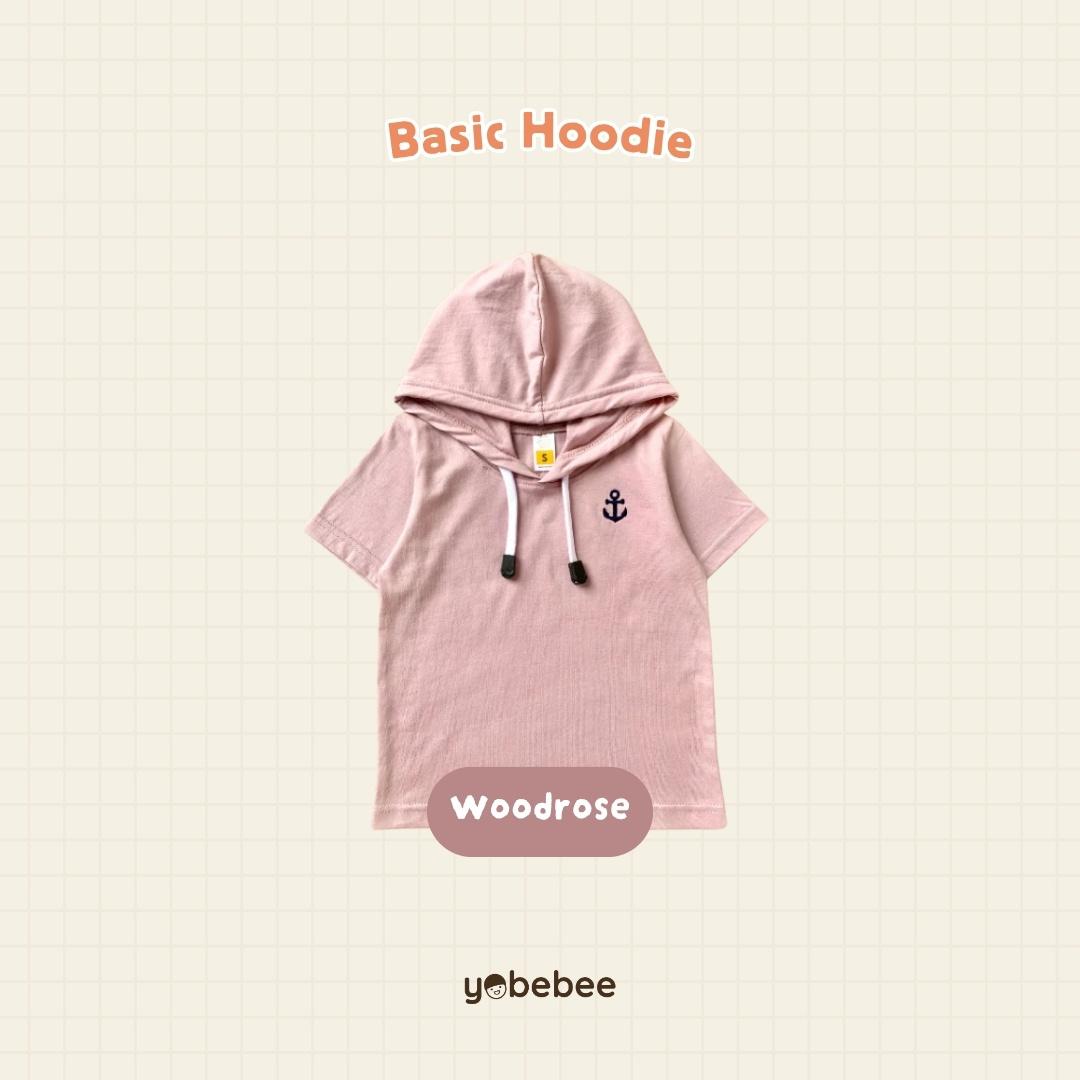 Atasan Basic Hoodie Tee Anak