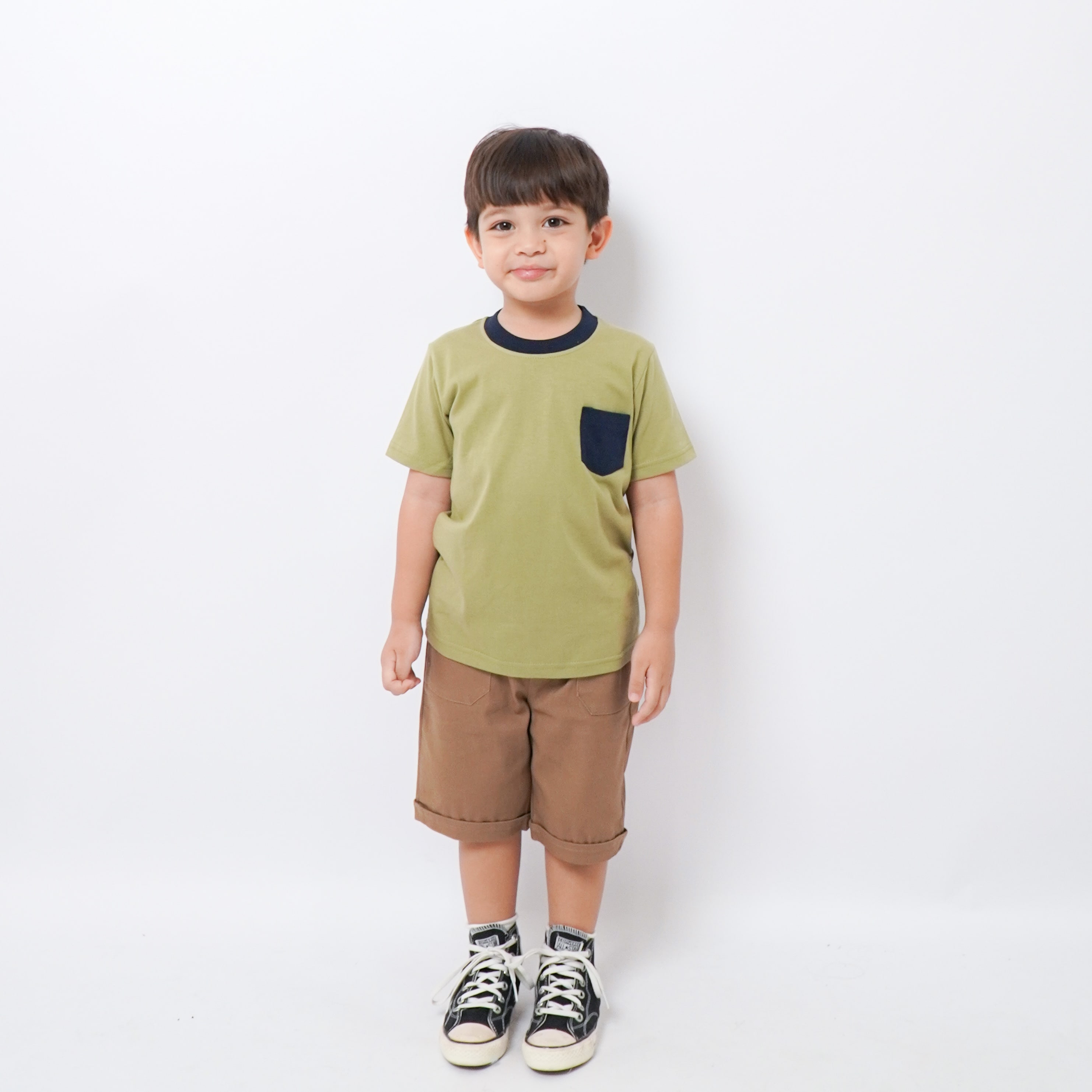 Atasan Kaos Austin Pocket Tee Anak
