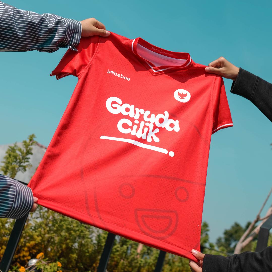 Atasan Garuda Cilik Jersey Anak