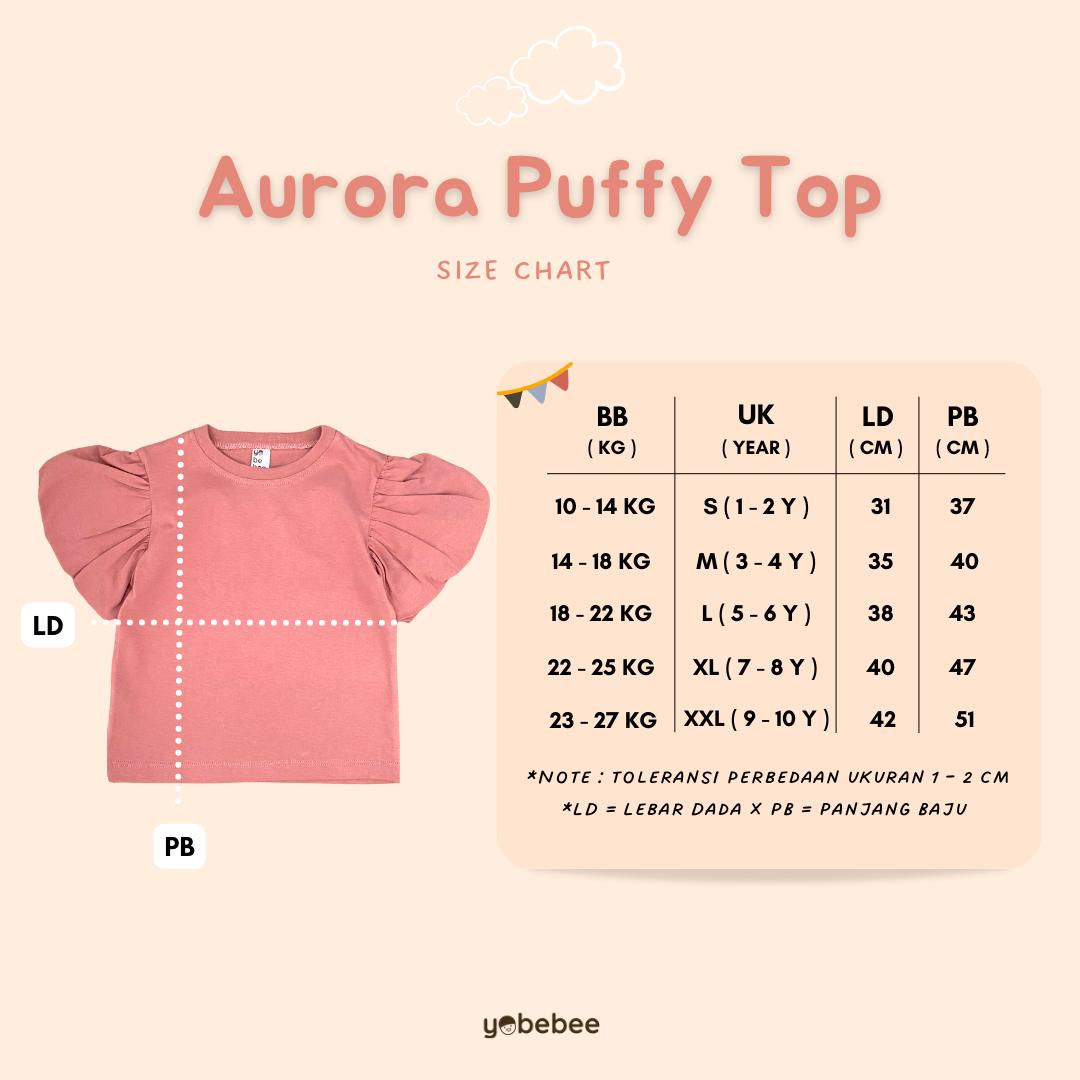 Atasan Aurora Puffy Top Anak