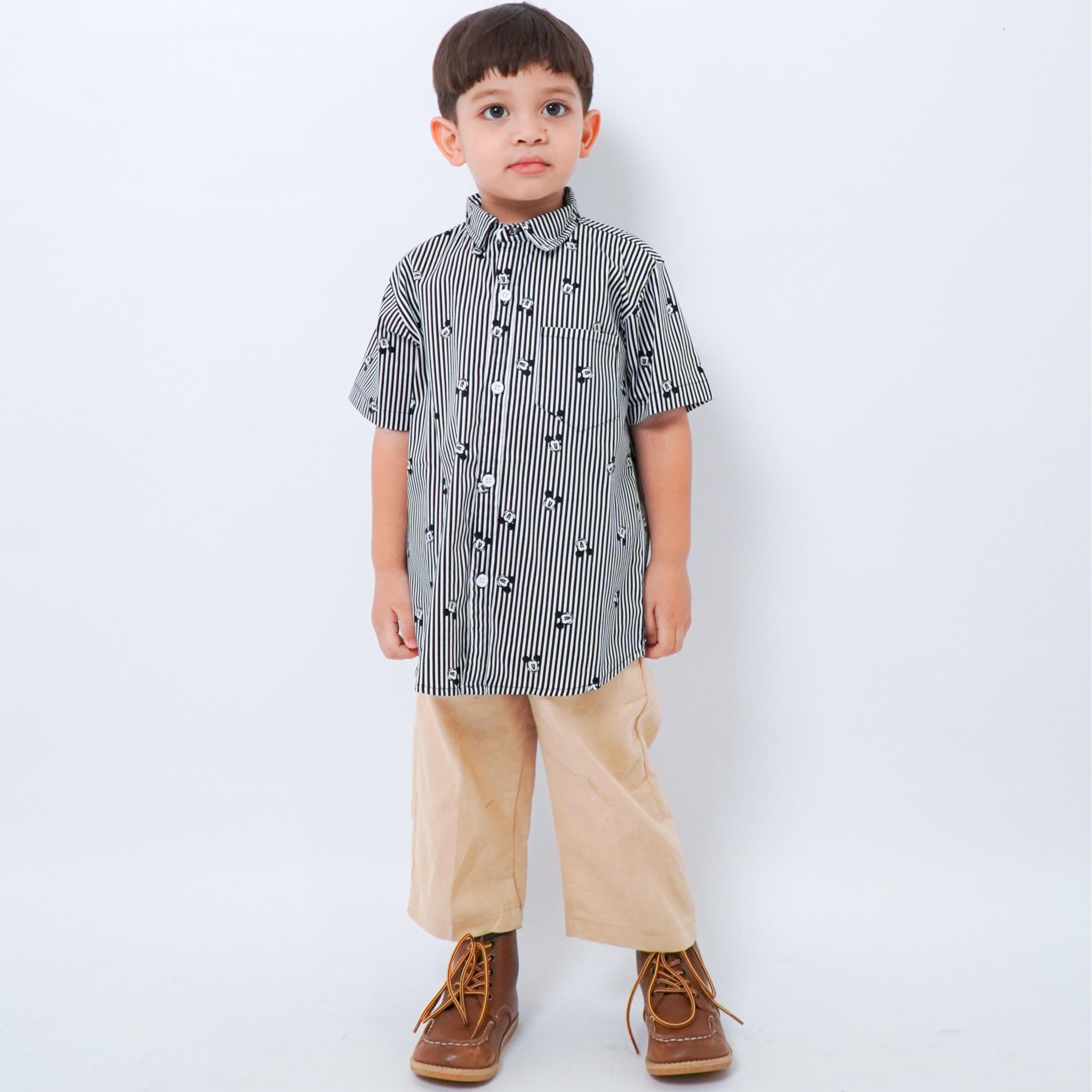 Kemeja Katun Premium Pattern Anak