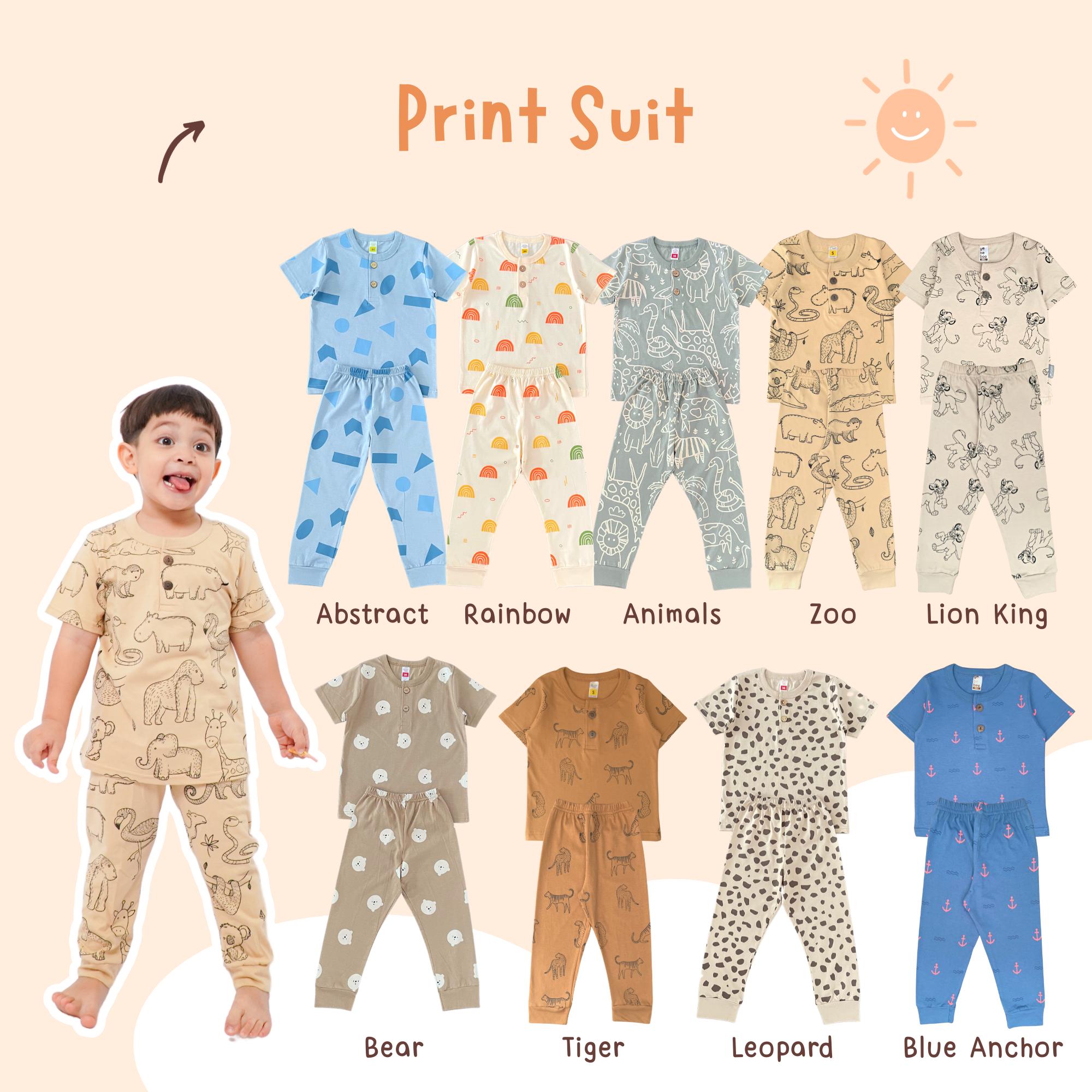 Setelan Print Suit Anak