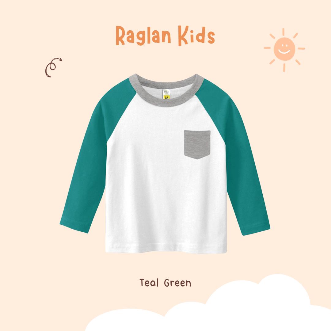 Atasan Kaos Raglan Anak