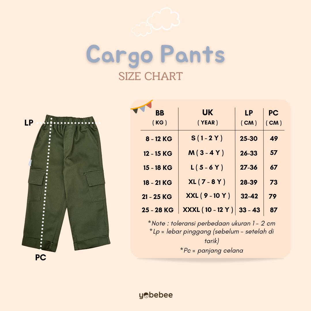 Celana Cargo Pants Anak Laki Laki