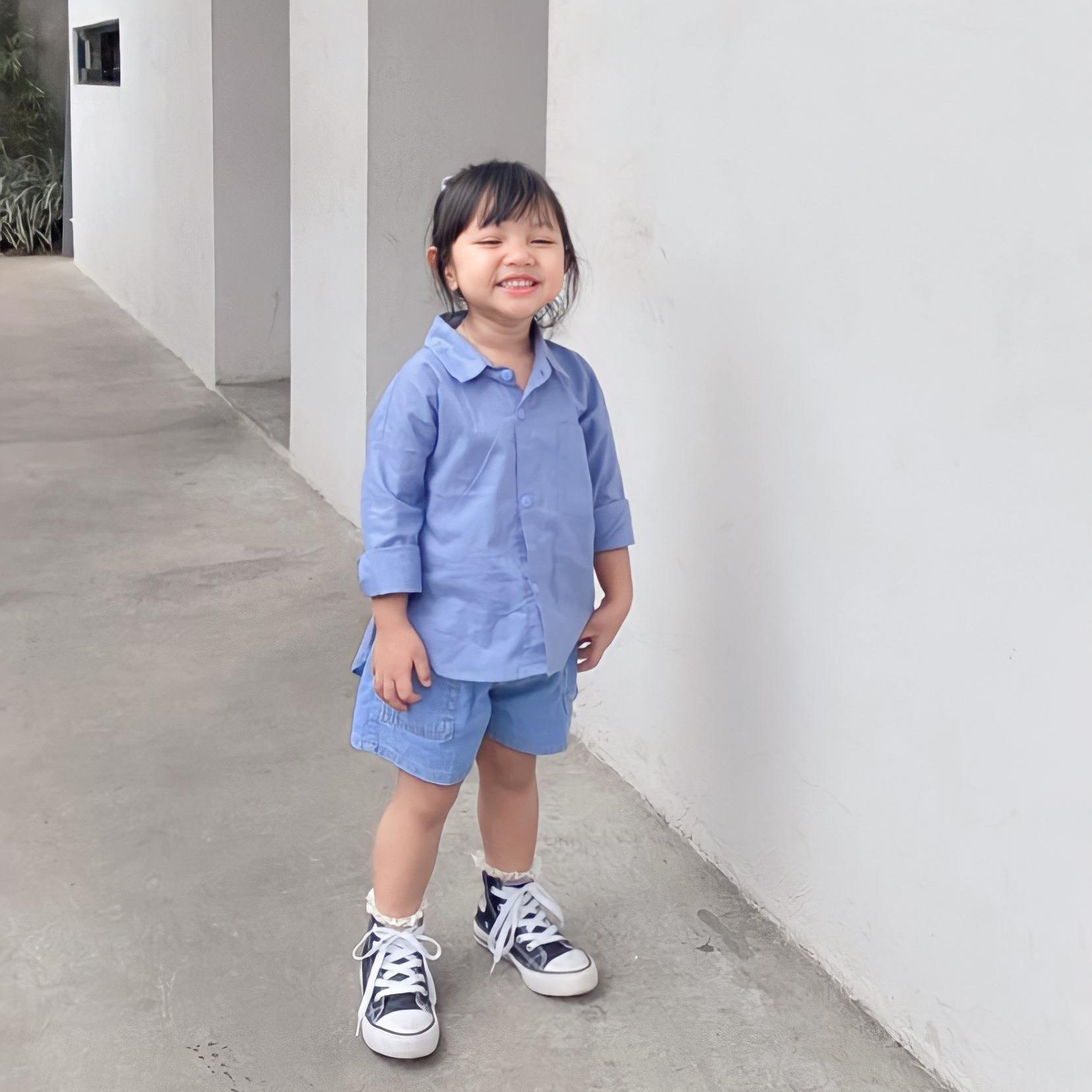 Kemeja Jennie Oversize Shirt Anak