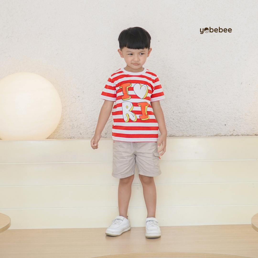 Atasan Kaos Merdeka Anak