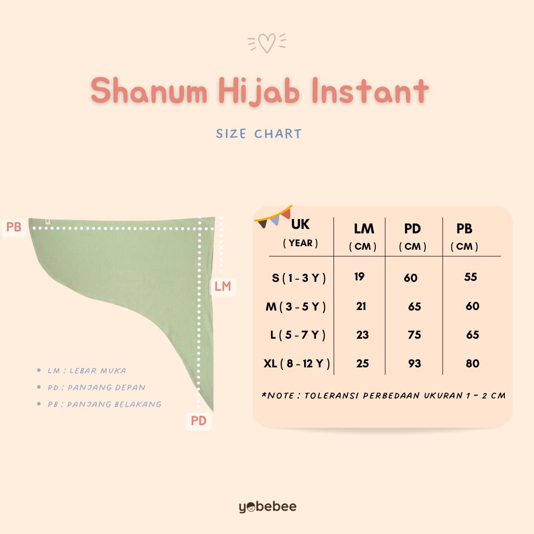 Shanum Hijab Instan Anak