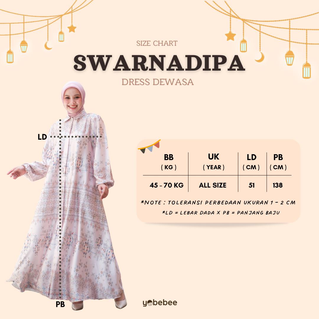 SWARNADIPA SERIES DENIM BLUE Family Set