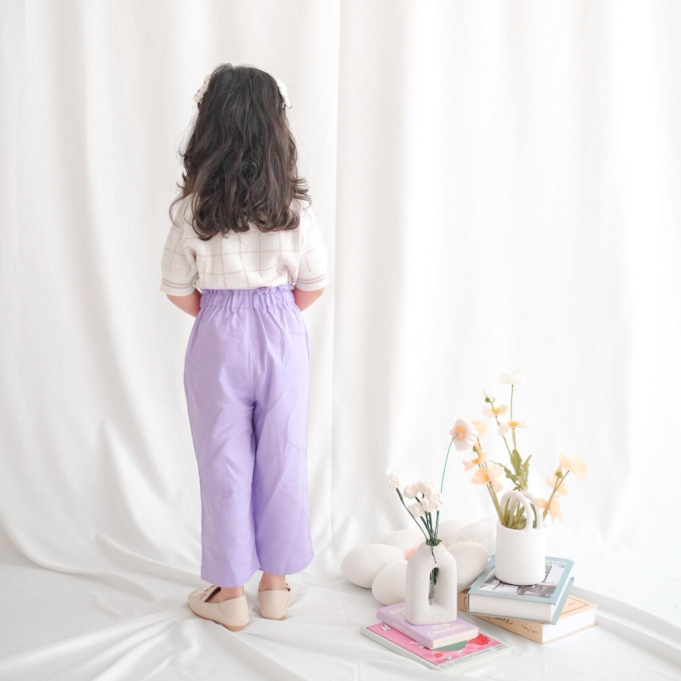 Celana Linen Kulot Anak Perempuan