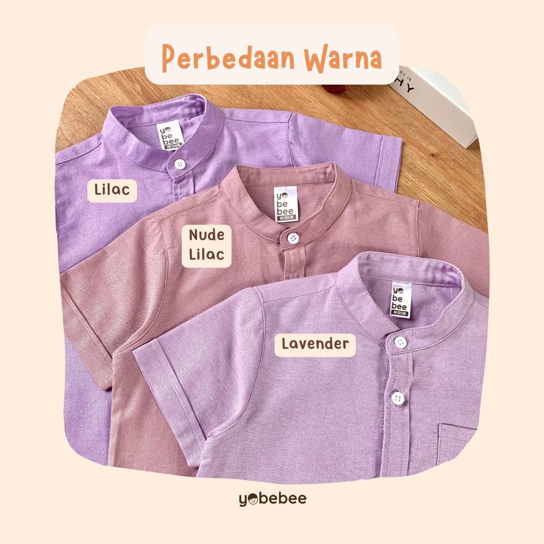 Kemeja Linen Anak Lengan Pendek