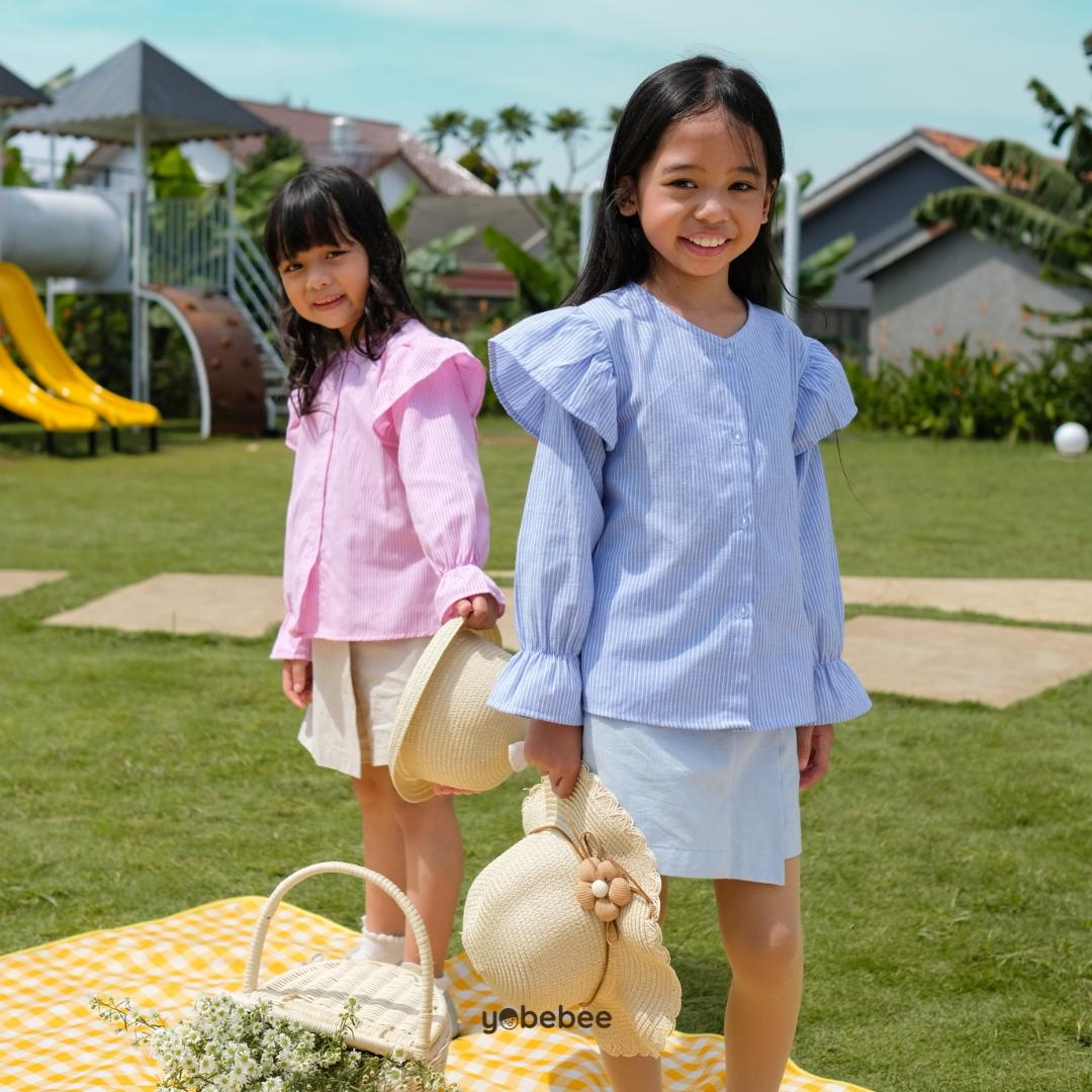 Atasan Elora Stripe Shirt Anak
