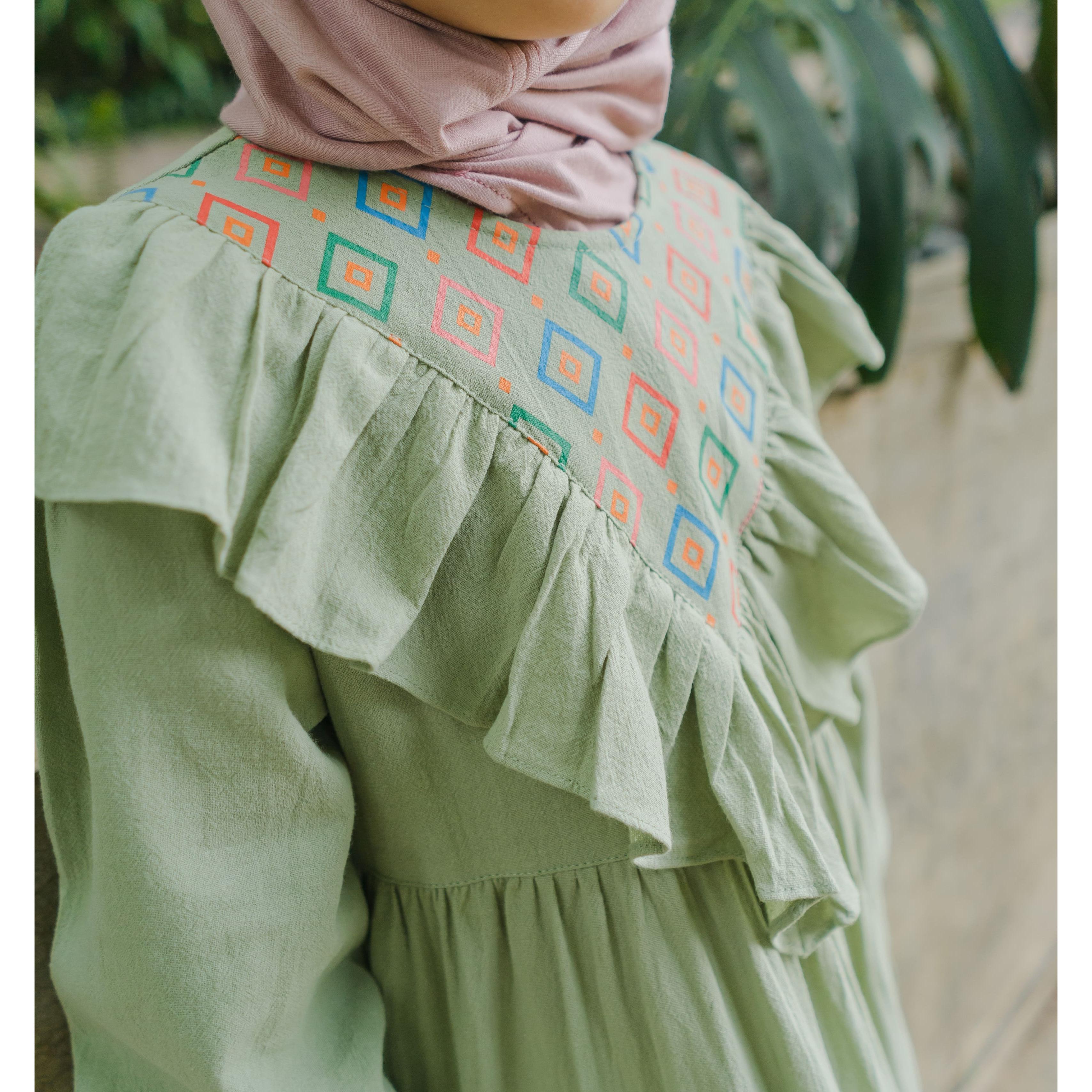 Baju Muslim Maryam Long Dress Anak