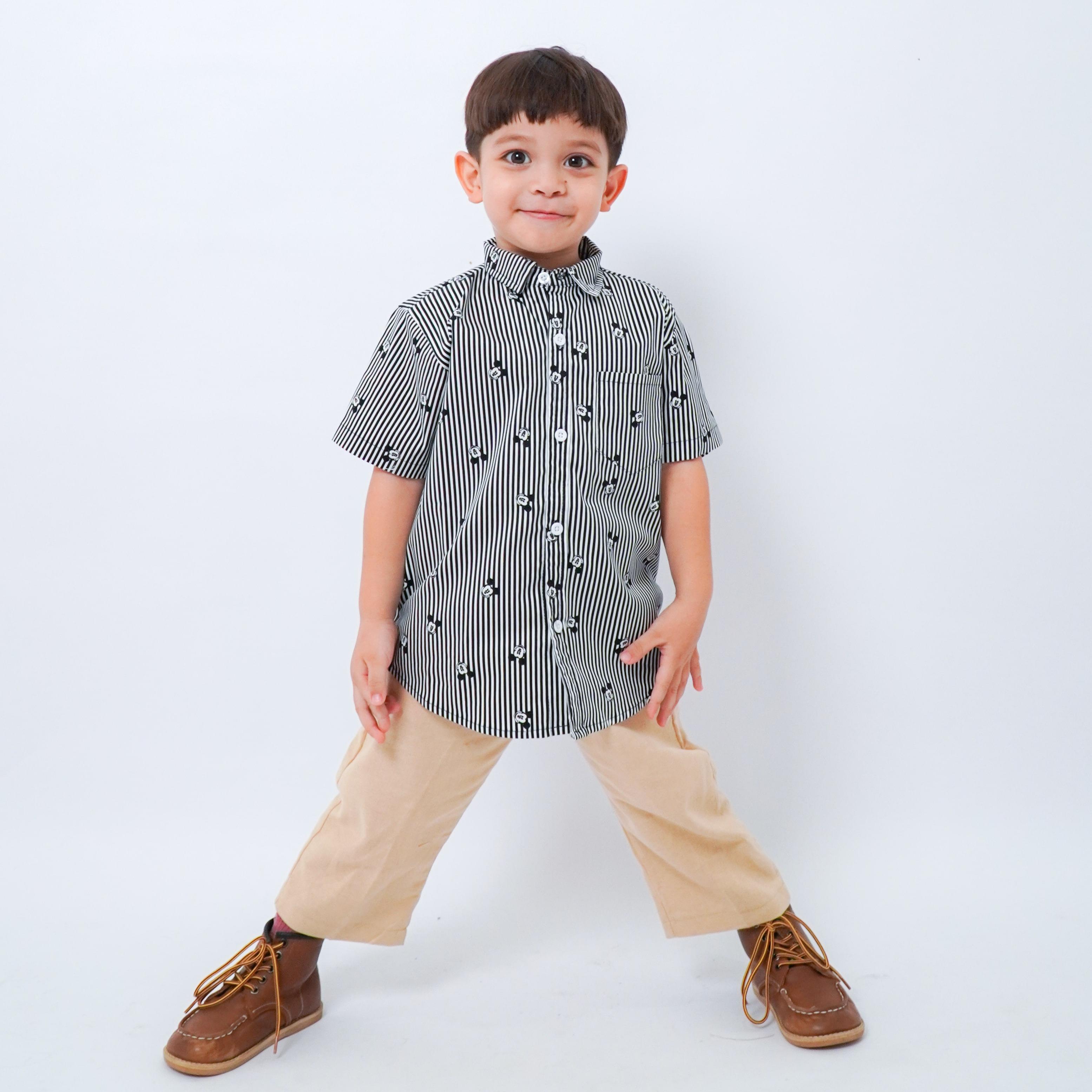 Kemeja Katun Premium Pattern Anak