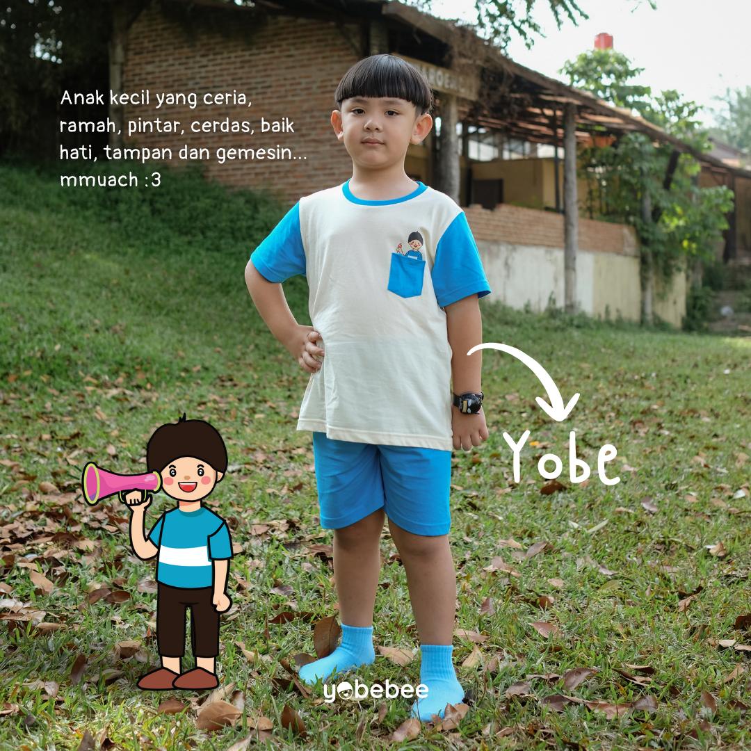 Setelan Pendek Playmates Daily Set Anak