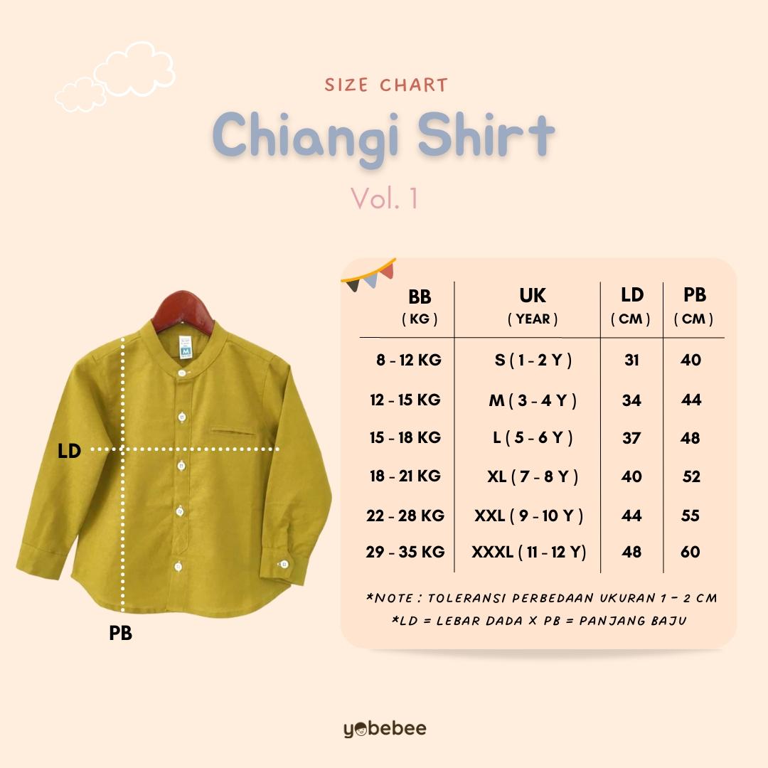 Kemeja Linen Anak Lengan Panjang