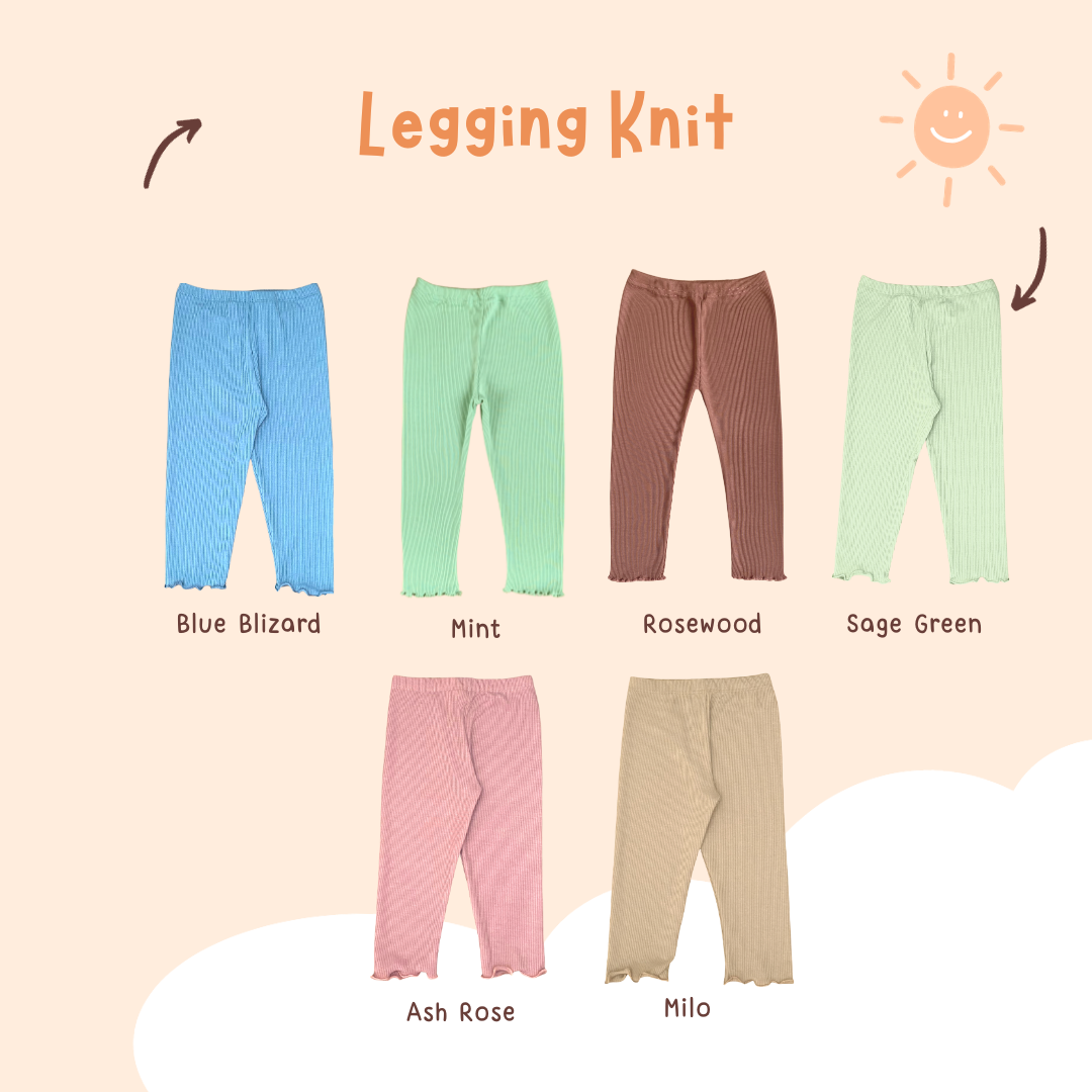 Celana Legging Knit Panjang Anak