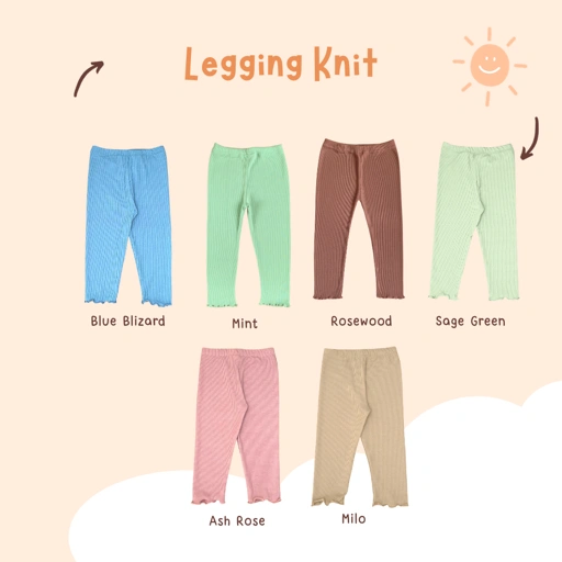 Celana Legging Knit Panjang Anak