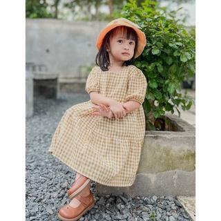 Dress Kotak Anak Perempuan