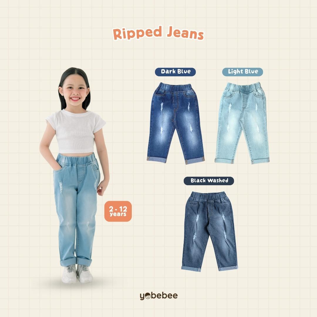 Celana Ripped Jeans Anak