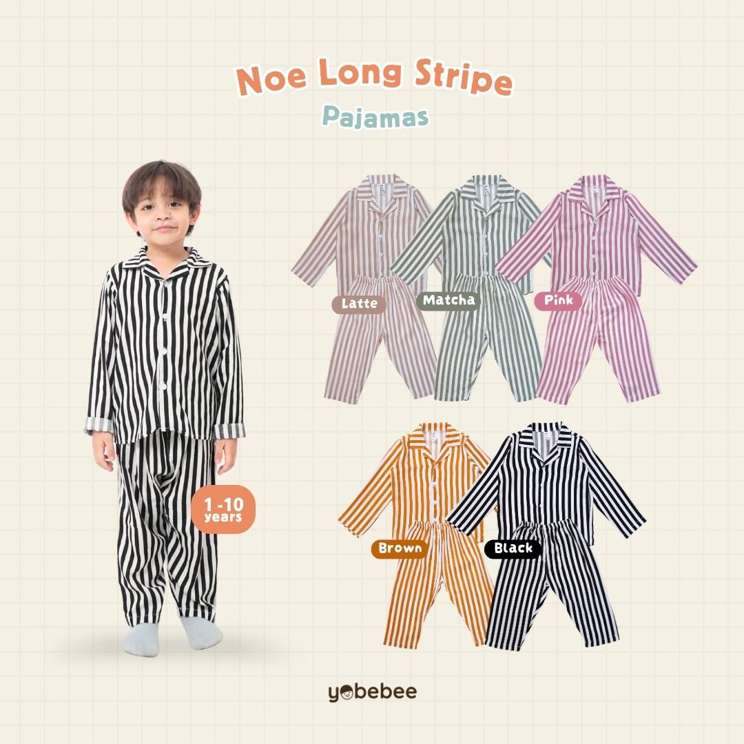 Piyama Noe Long Stripe Pajamas Anak